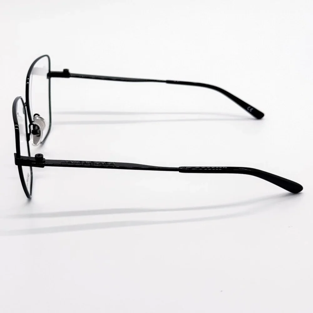 NEW BALENCIAGA EYEGLASSES BB0170O 003 CAT EYE BLACK WOMEN EYEWEAR BALENCIAGA